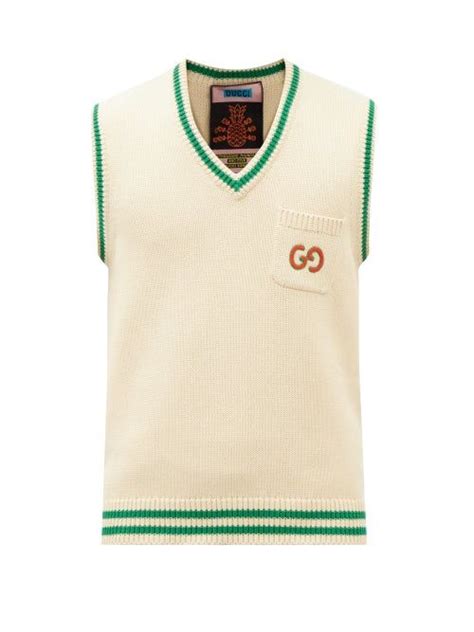 gucci mens sweater vest